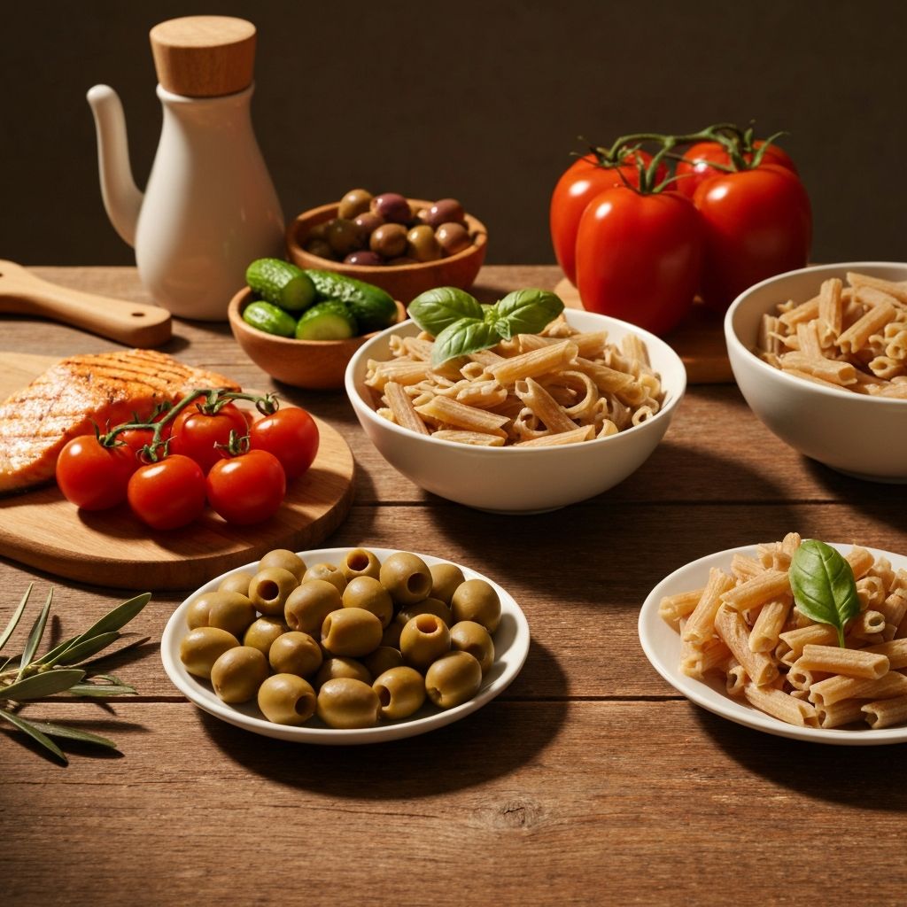 Mediterranean diet composition